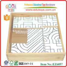 Labyrinth Block Puzzle Hölzerne Pädagogische Spielzeug